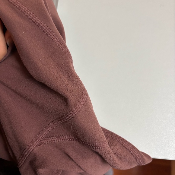 Athleta Elation Pirouette 7/8 Leggings in Dusty Rose Pink - Picture 6 of 7